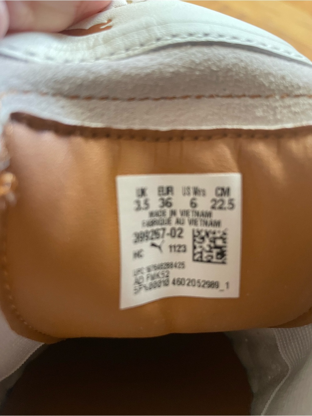 Puma x Fenty Women’s Avanti VL Sneakers in Warm White - Picture 9 of 10